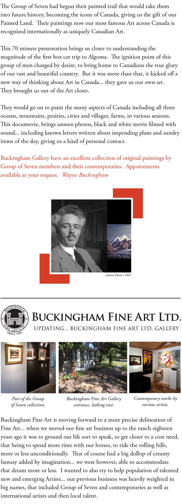 ARTicle - Buckingham Fine Art